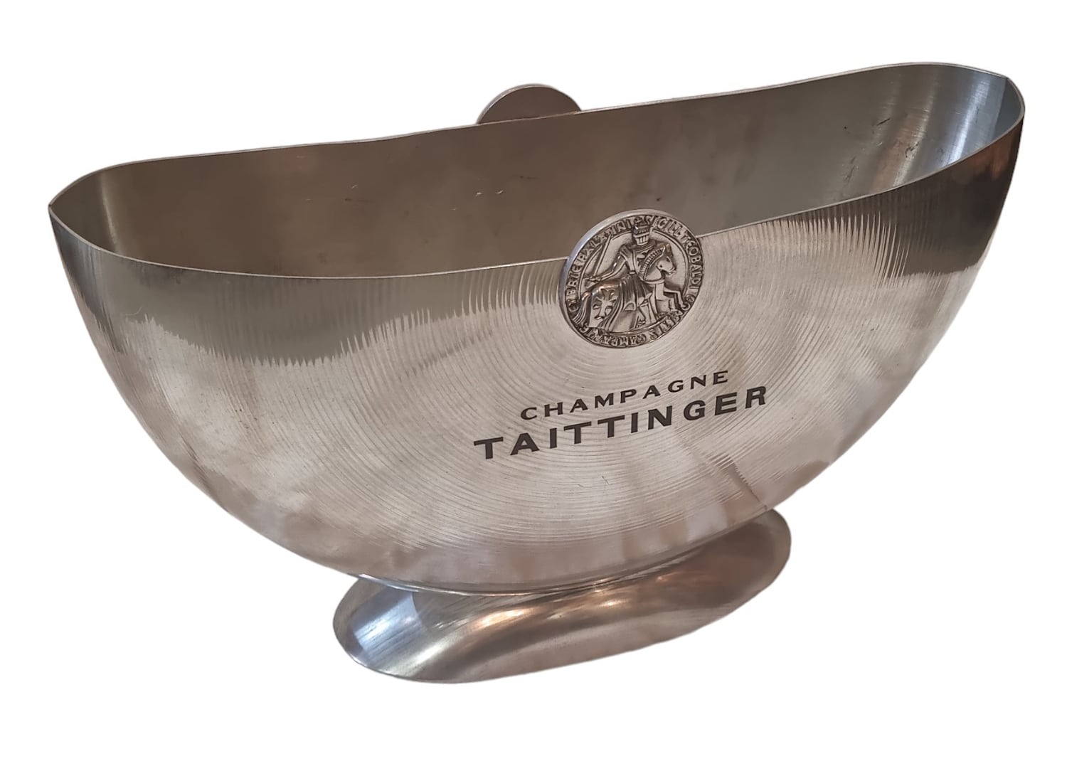 Coffre à Champagne Vintage Taittinger - Rare - Bois Et Fer - XXème - Avec Poignées